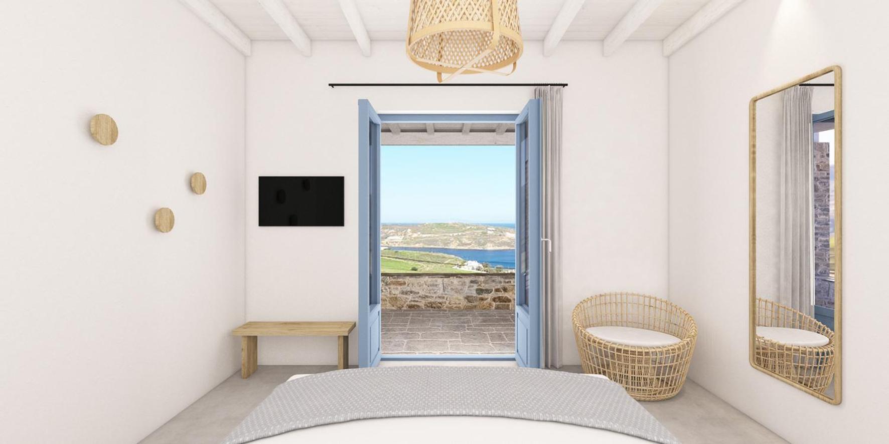 Serifos Blue Rámos Værelse billede